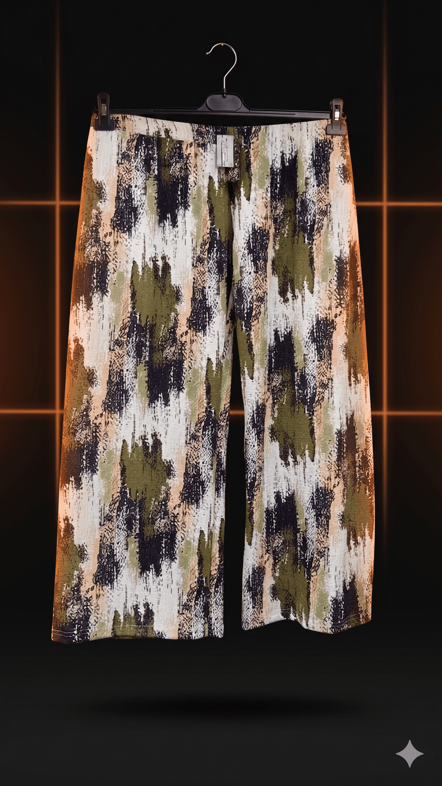Et Vous Batik Desen Geniş Kesim Pijama Altı 7704